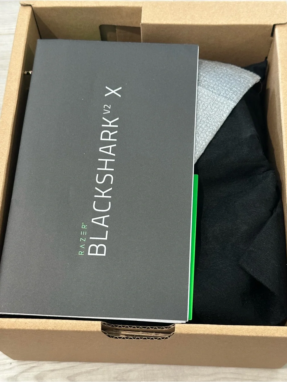 Razer BlackShark V2 X Wired Gaming Headset 3.5mm Black/Green w/ Box NIB